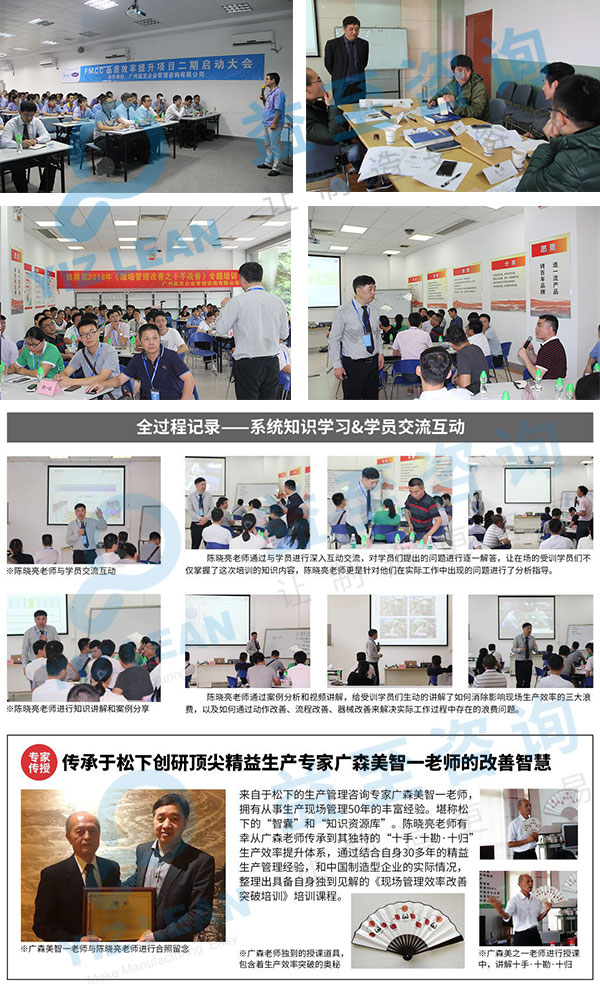 精益现场管理培训-现场改善培训-广州益至企业管理咨询公司